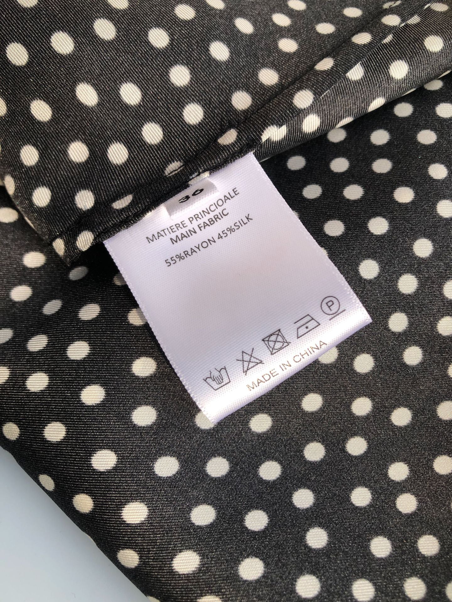 Elegant Polka Dot Silk-Blend Skirt | Asymmetrical Draped Design