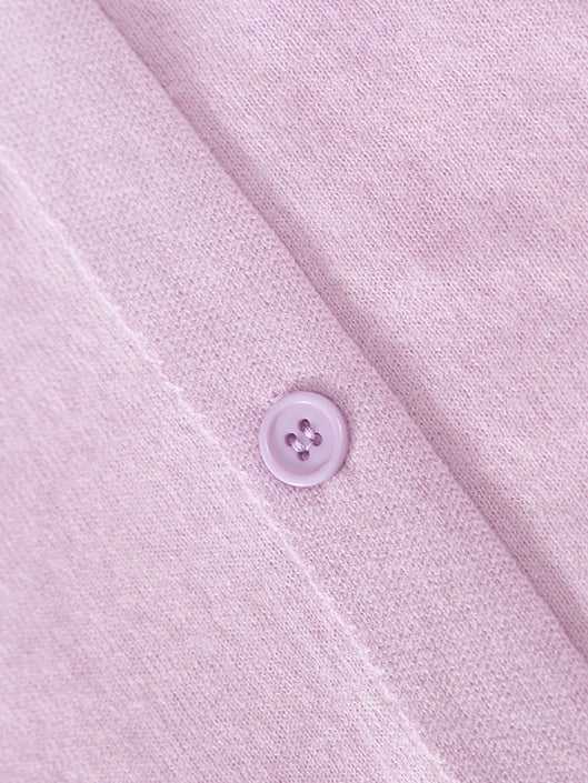 100% Wool V-Neck Cardigan โ Lightweight, Versatile, Button-Up