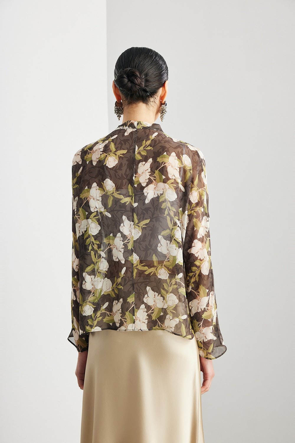 ML-457 Silk Long Sleeve Shirt