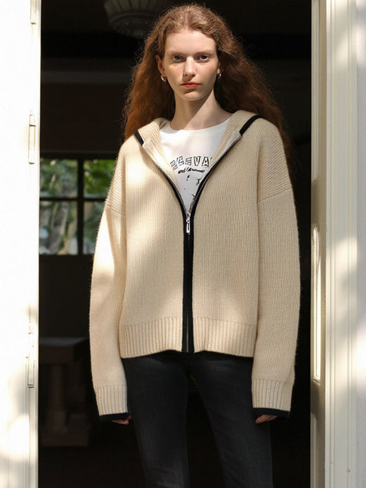 Women’s Hooded Knit Sweater