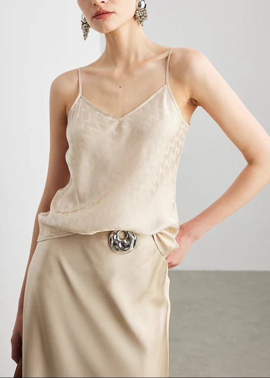 100% Mulberry Silk Camisole – Spring & Summer Essential