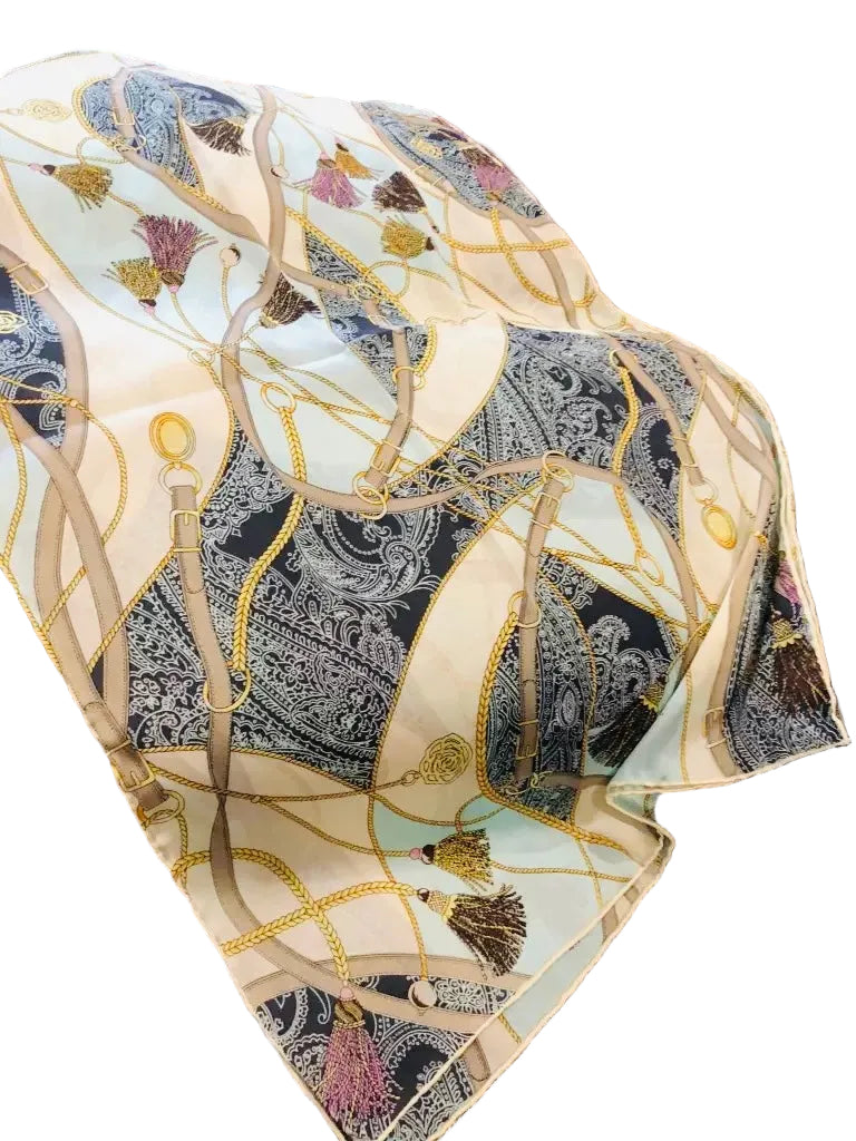 Long Silk Scarf & Shawl 55-175