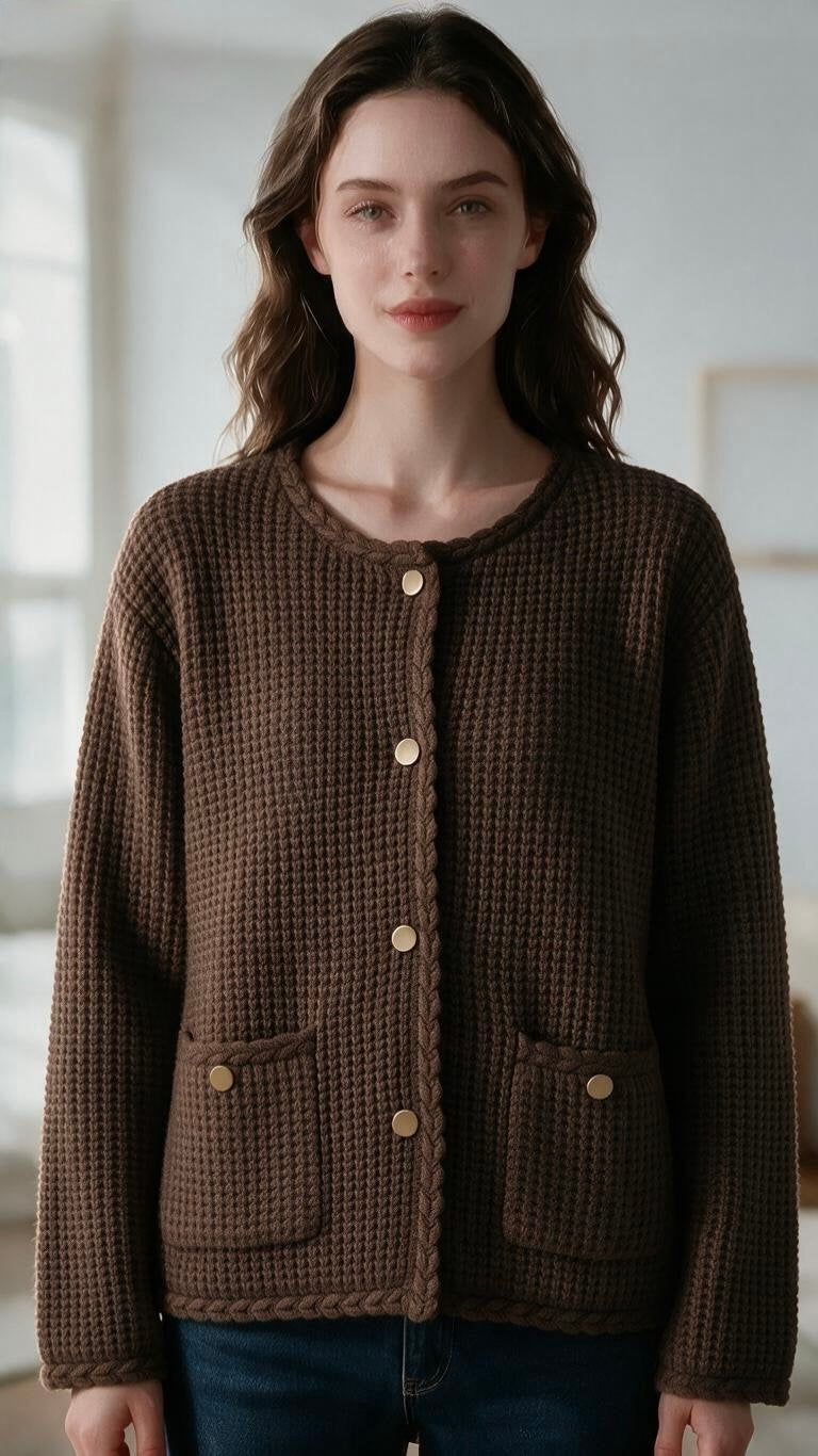 Chic Knit Cardigan 6611#