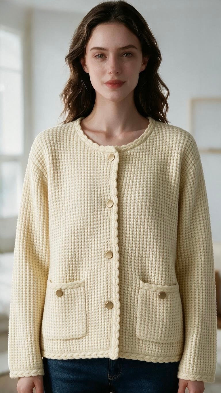 Chic Knit Cardigan 6611#