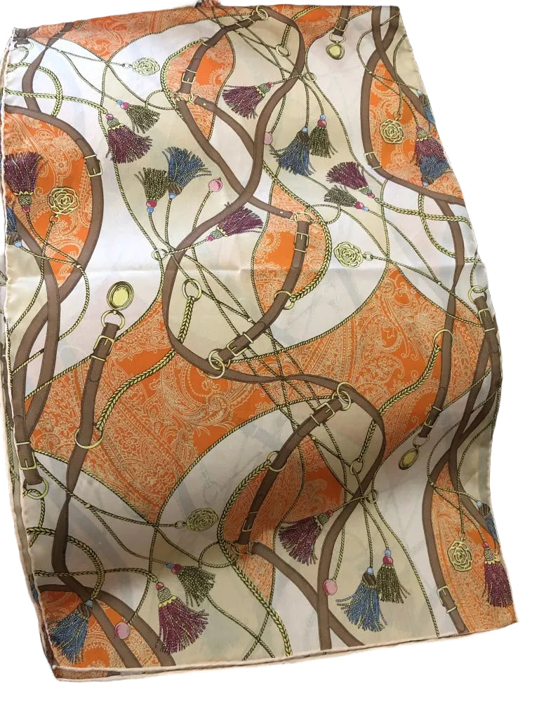 Long Silk Scarf & Shawl 55-175