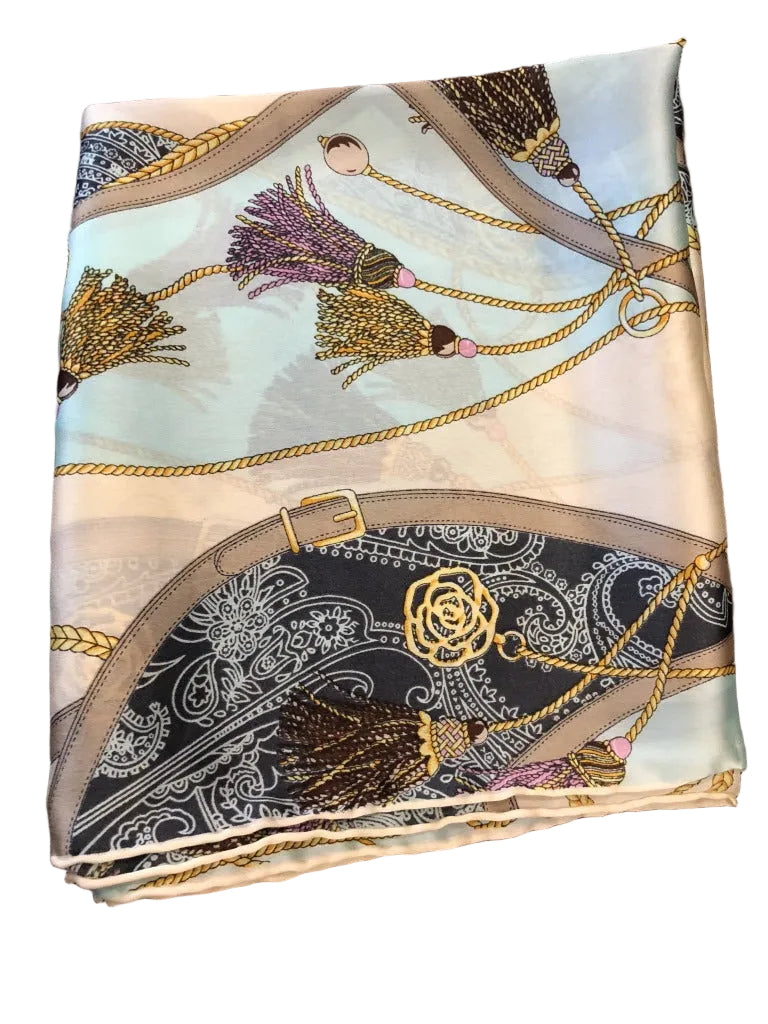 Long Silk Scarf & Shawl 55-175