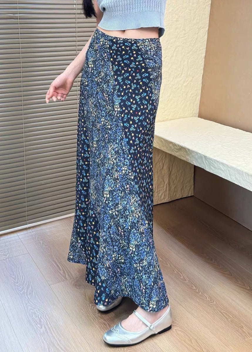 Silk Bias-Cut Midi Skirt