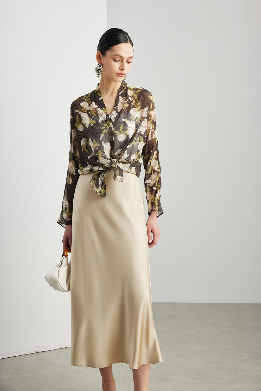 ML-457 Silk Long Sleeve Shirt