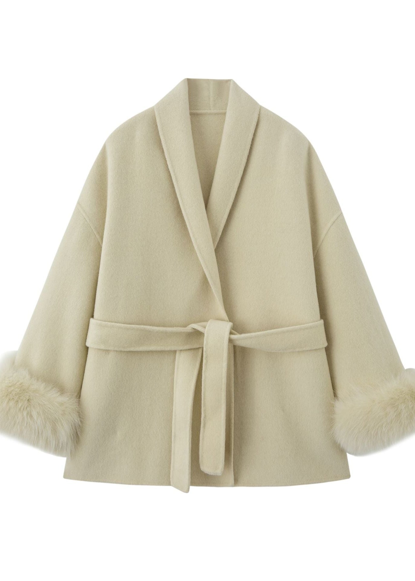 Women’s Double-Sided Wool Jacket with Silk Lining