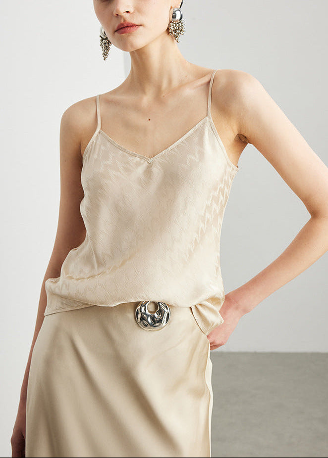 100% Mulberry Silk Camisole – Spring & Summer Essential