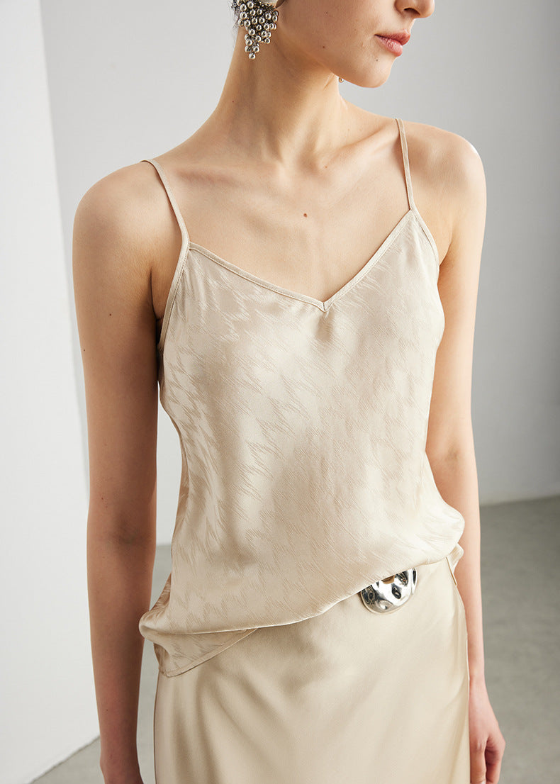 100% Mulberry Silk Camisole – Spring & Summer Essential