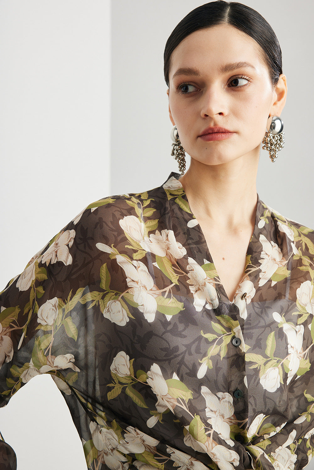 ML-457 Silk Long Sleeve Shirt