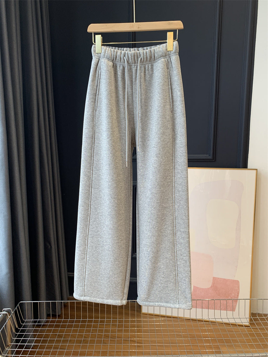Fleece-Lined Sweatpants for Women – Warm Winter Thermal Jogger Pants