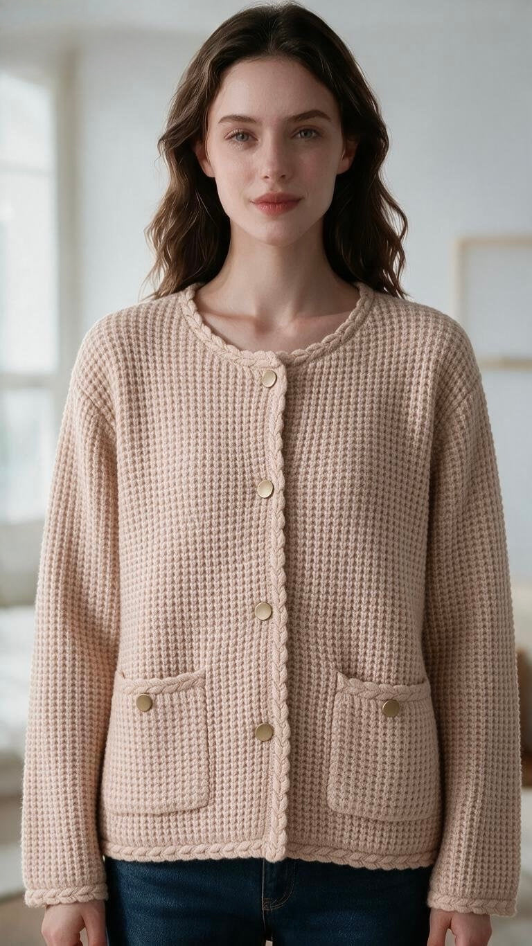 Chic Knit Cardigan 6611#