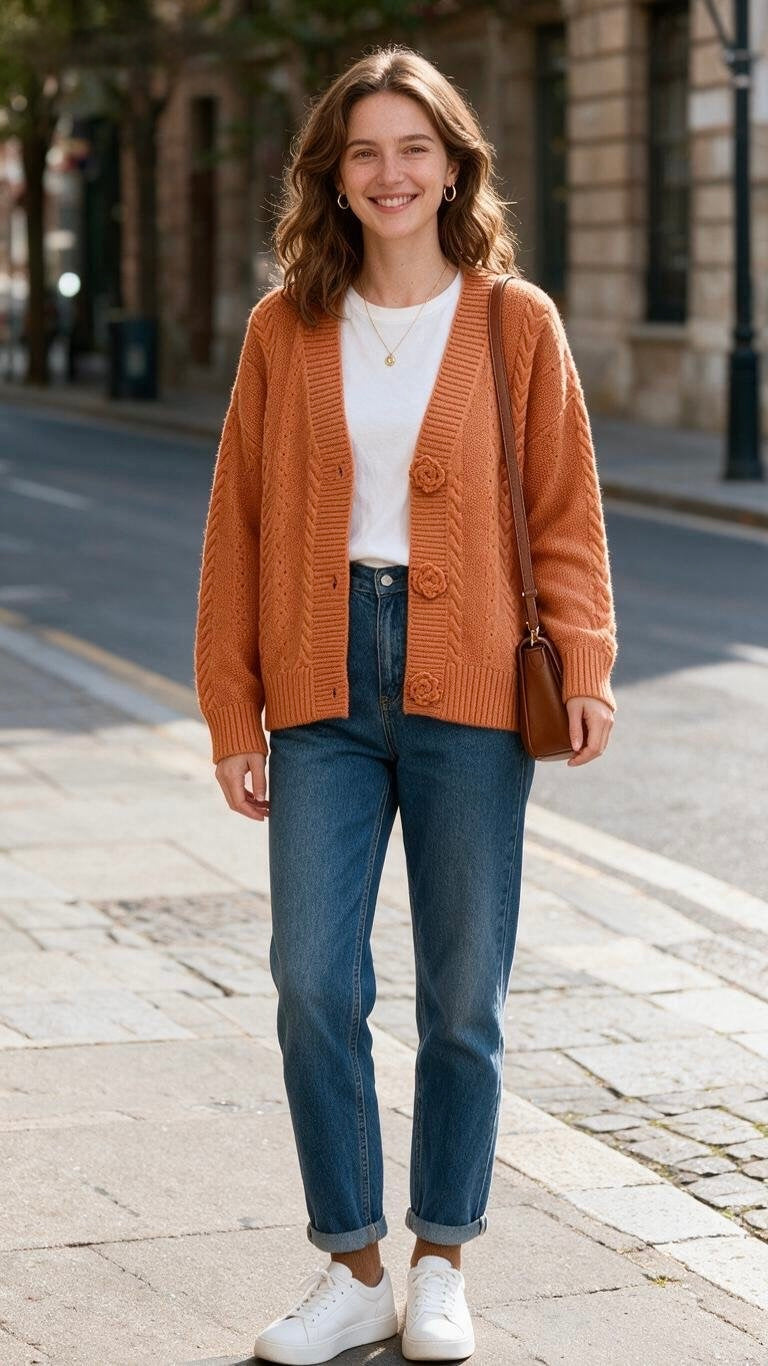 Knitted Cardigan 3916
